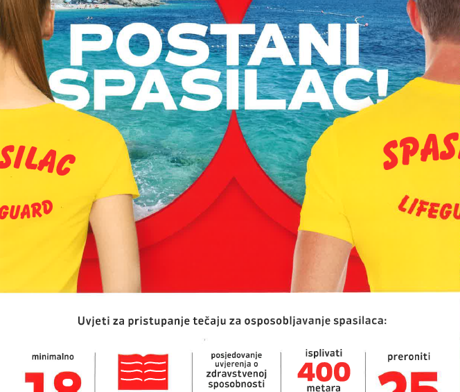 Želite li postati spasioc na gradskim bazenima ili jezerima?